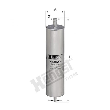 Hengst Fuel Filter, H438WK H438WK